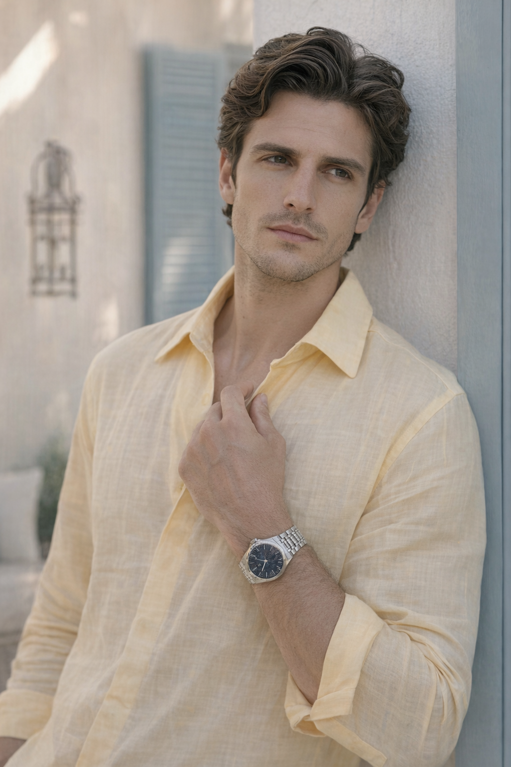 LEMON YELLOW SHIRT WITH BOTTOMS